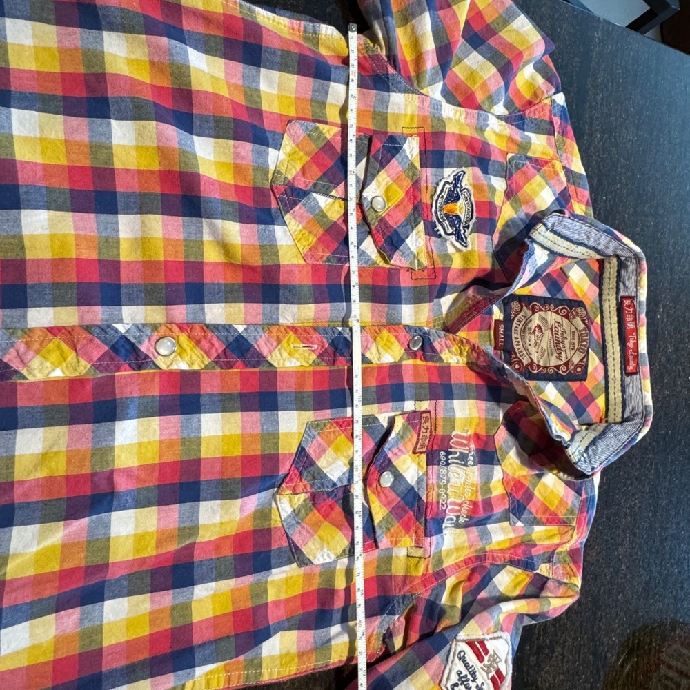 Plaid Tokyo Laundry shirt - Picture 4 of 4